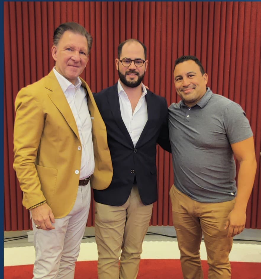 Juan José Carrales con el Dr. Robert Melillo — Melillo Center, New York